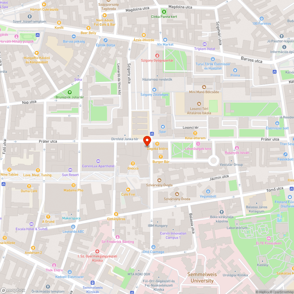 Nehézkes gyalogosforgalom bejelentés helye