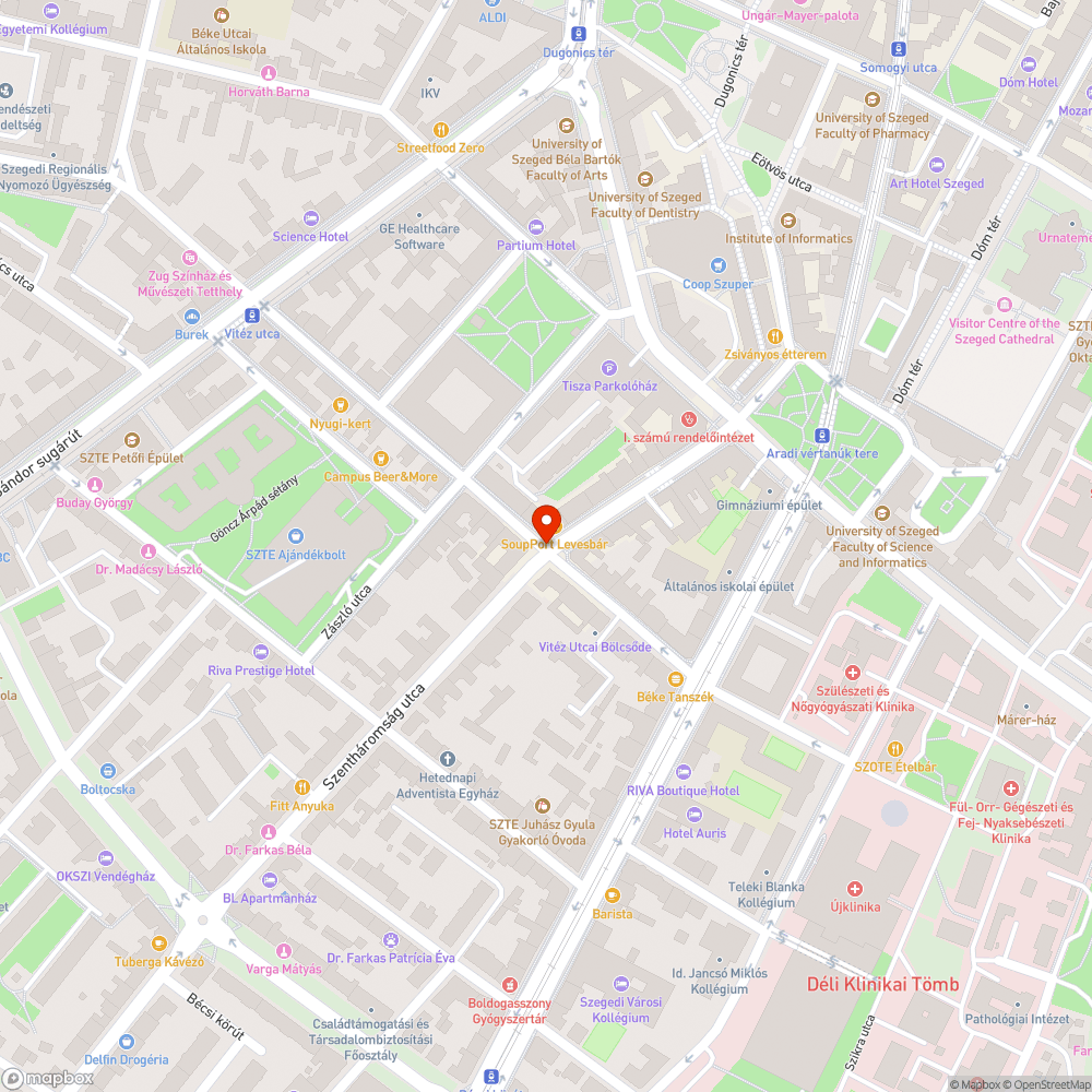 Kifakult KRESZ-tükör - Szentháromság utca/Vitéz utca bejelentés helye