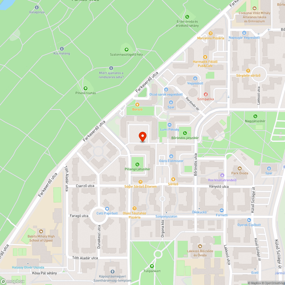 Tavacska a parkolóban bejelentés helye