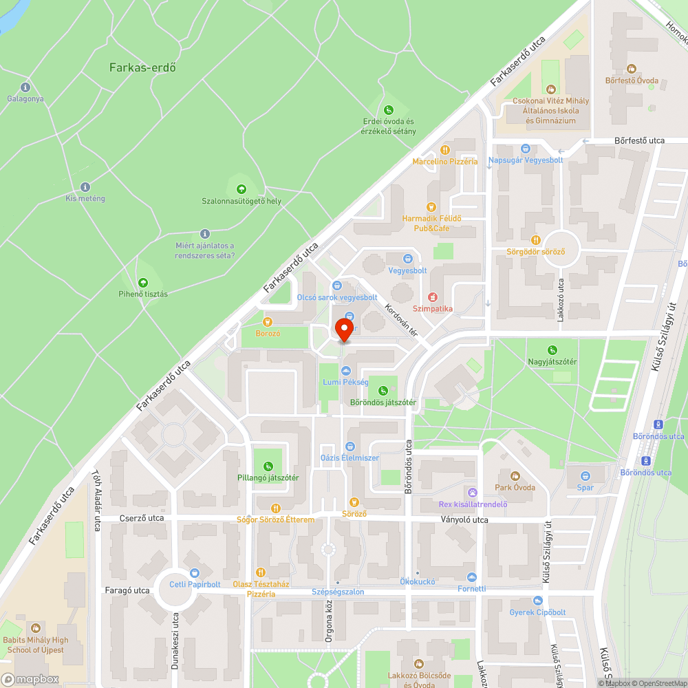 növény a csatornában bejelentés helye