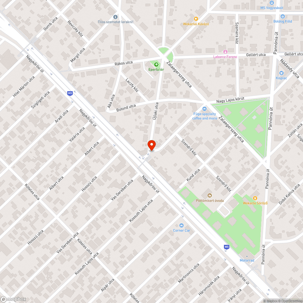 szemét! bejelentés helye