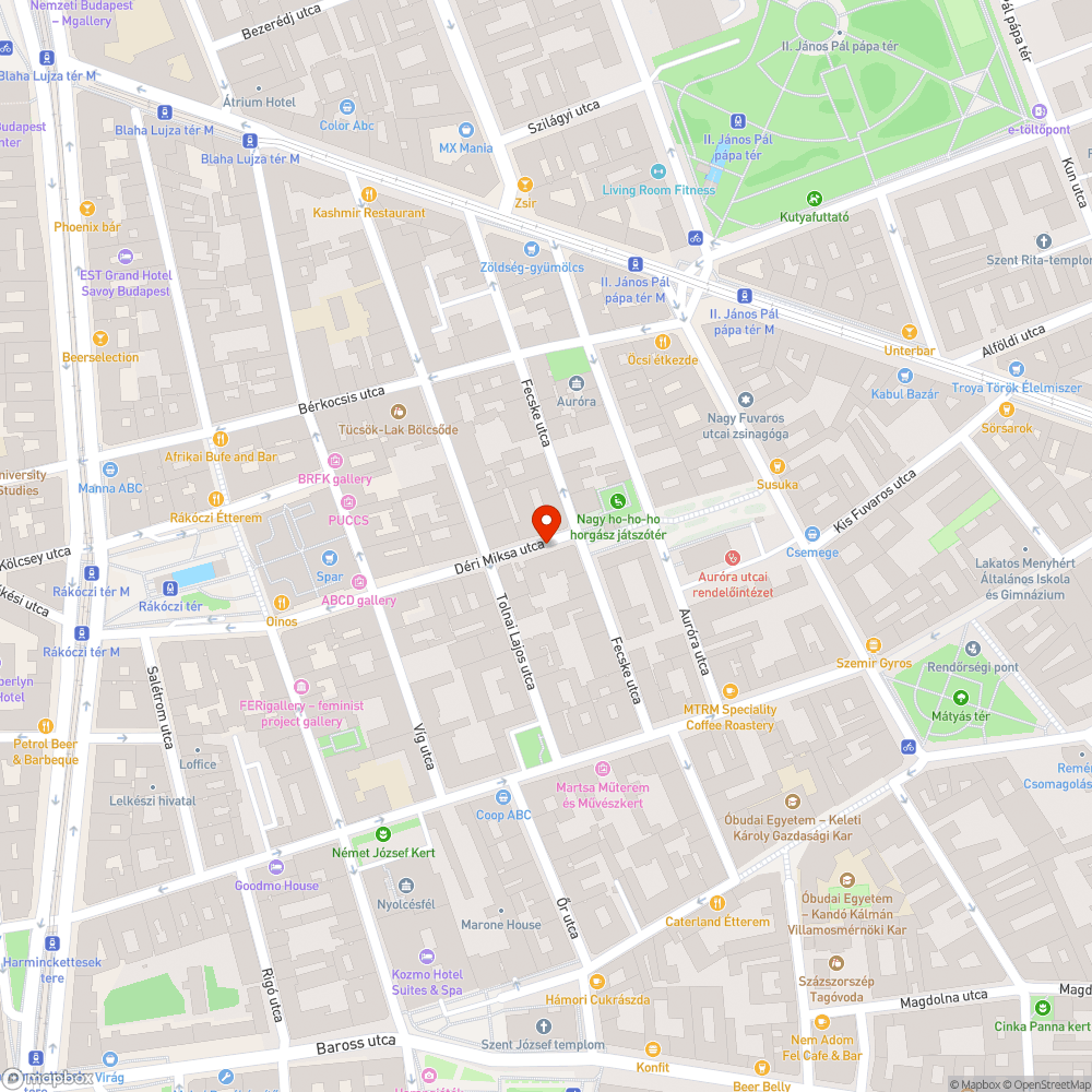 Járdára parkolt autók bejelentés helye