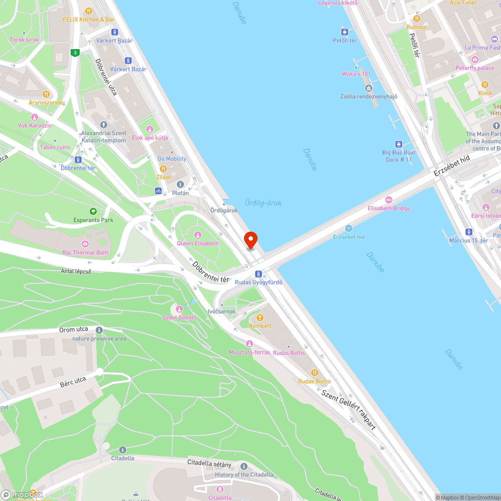 Lotragya a kerekparuton bejelentés helye