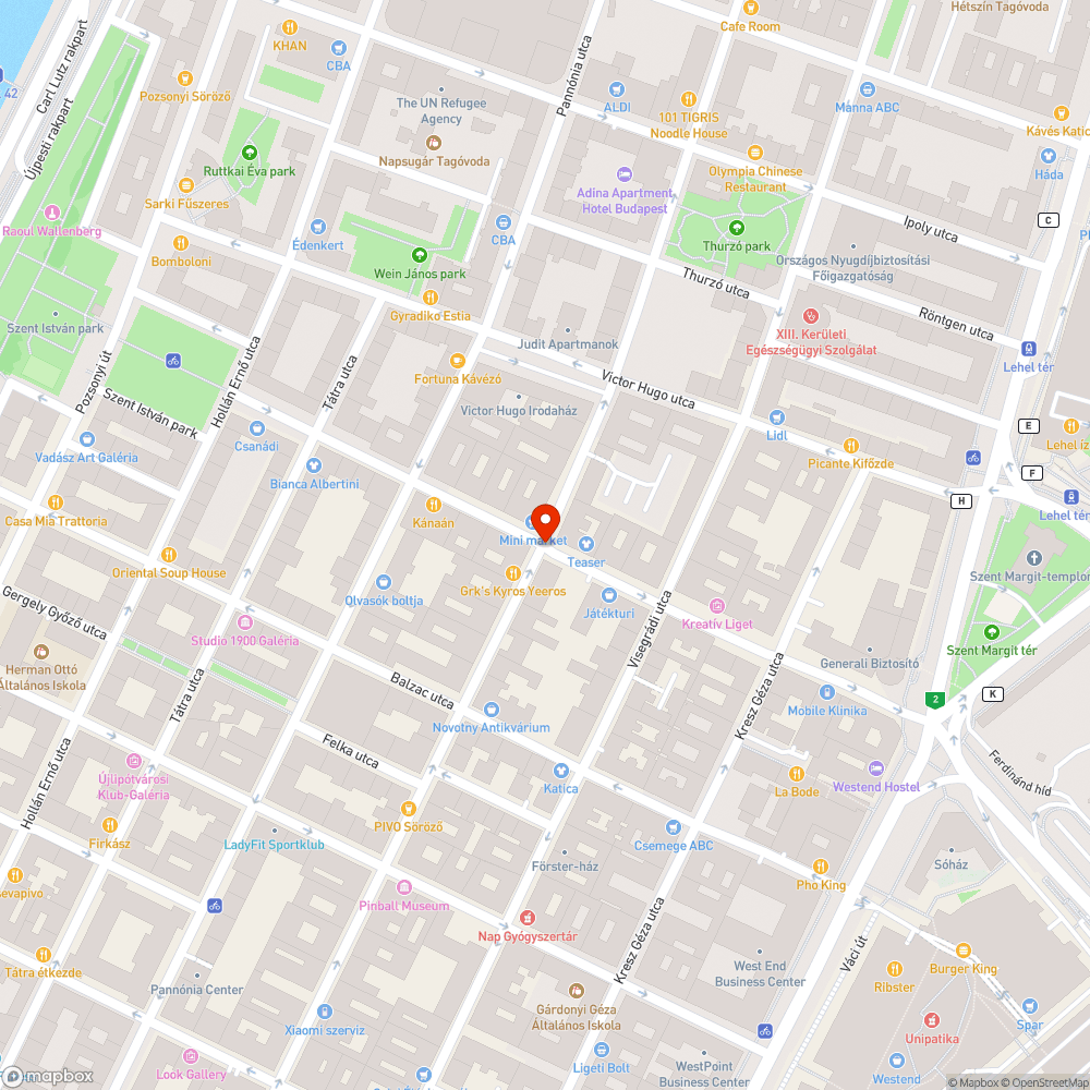 BKV Busz kanyarodását akadályozó pollerek a Csanády utcában bejelentés helye