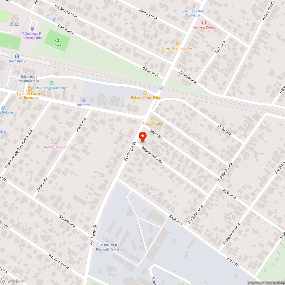 Nincs zebra bejelentés helye