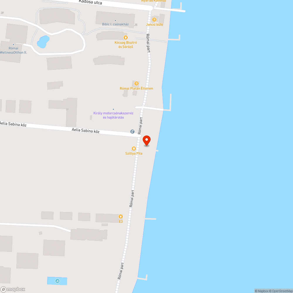 Veszélyes hulladék a Római parton bejelentés helye