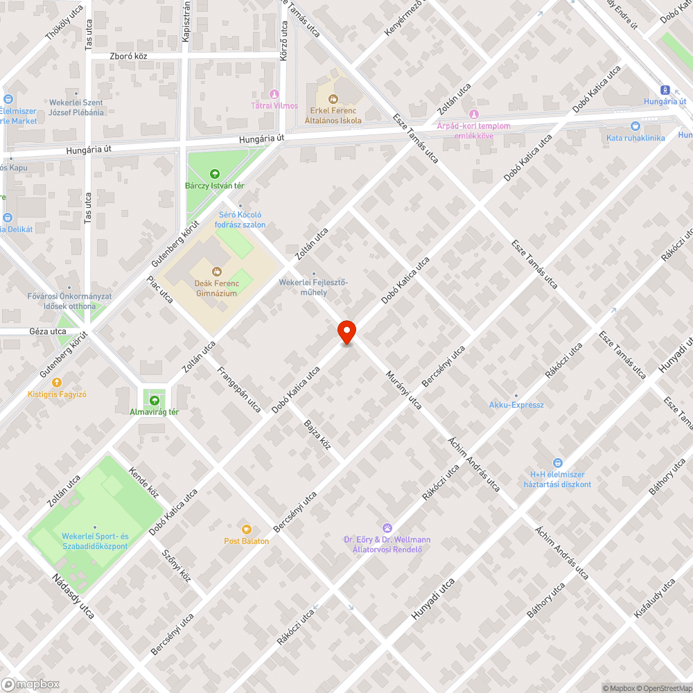 kiszáradt facsemete bejelentés helye