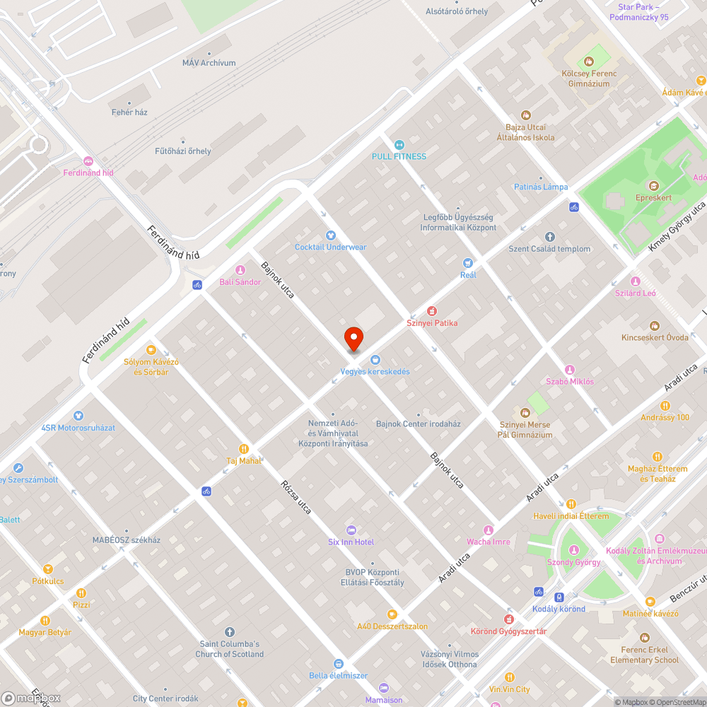 Lyuk a járdán bejelentés helye