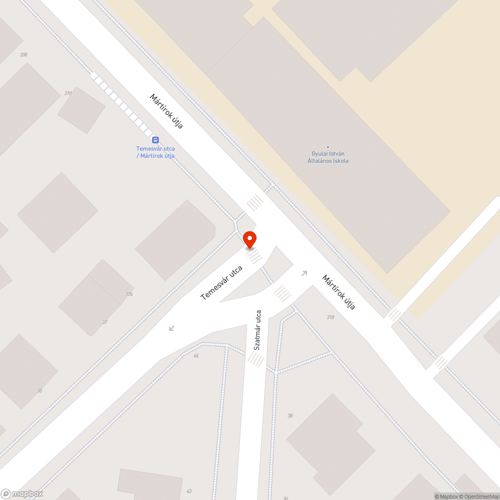 Széttört tábla bejelentés helye