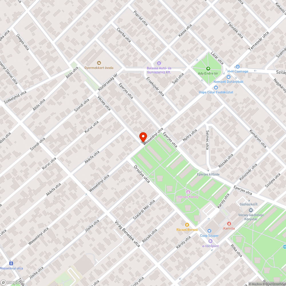 Megrongált tábla bejelentés helye