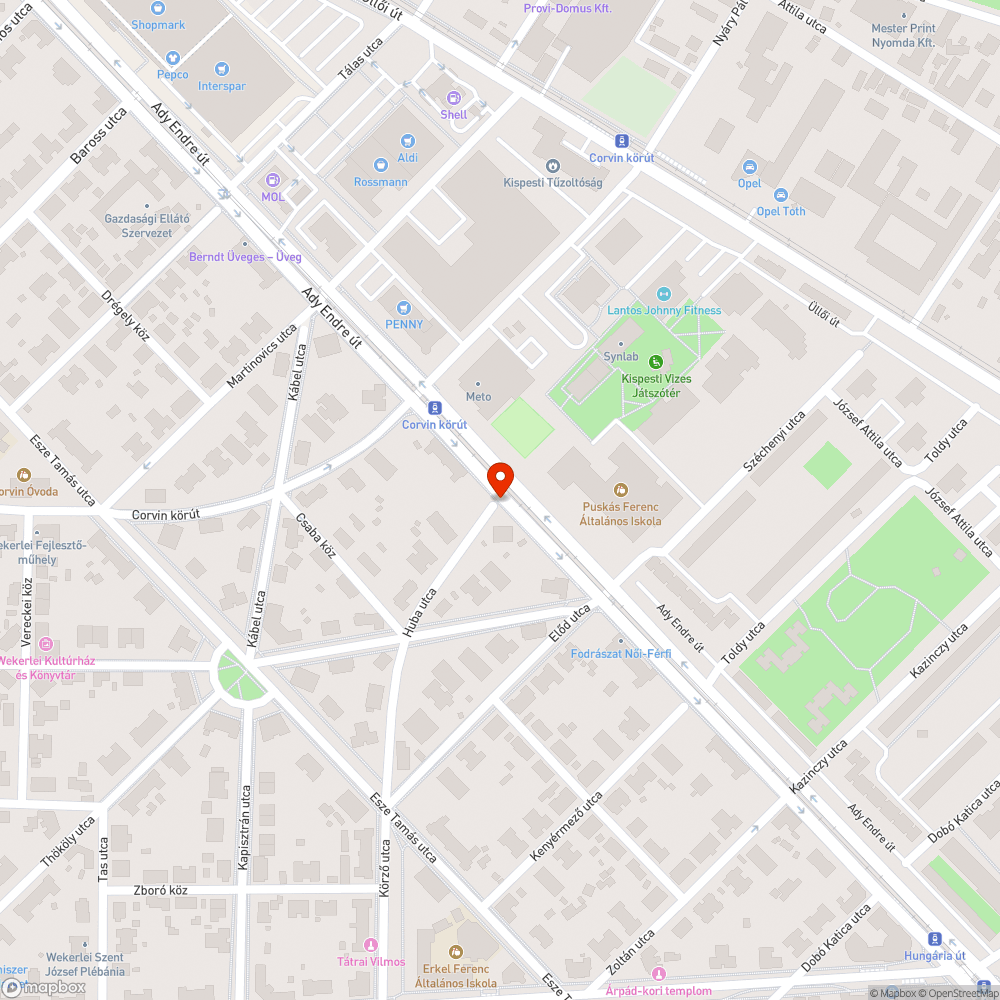 szemét+növényi törmelék bejelentés helye