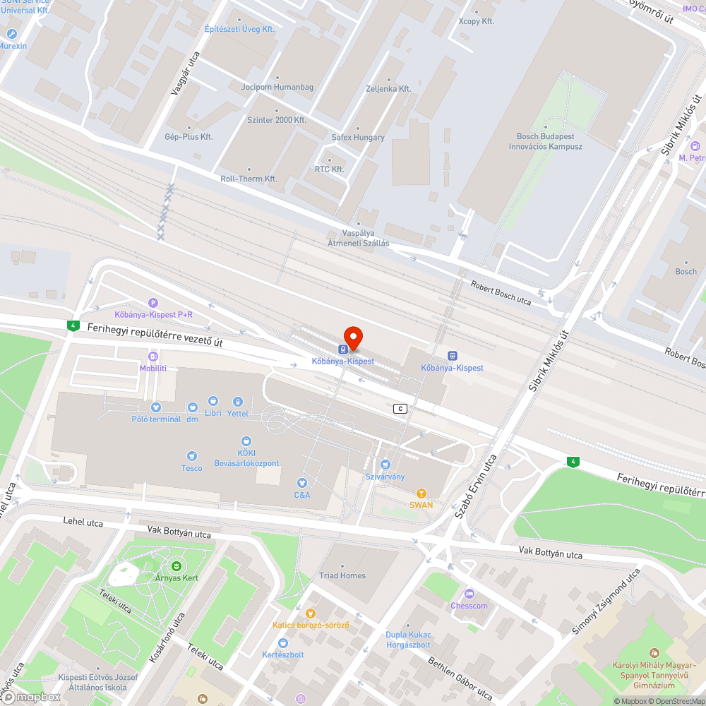 Takarítás KőKi metróállomáson bejelentés helye