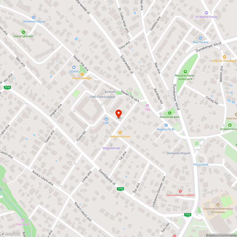 Rendszám nélküli autó a Sas utcában bejelentés helye