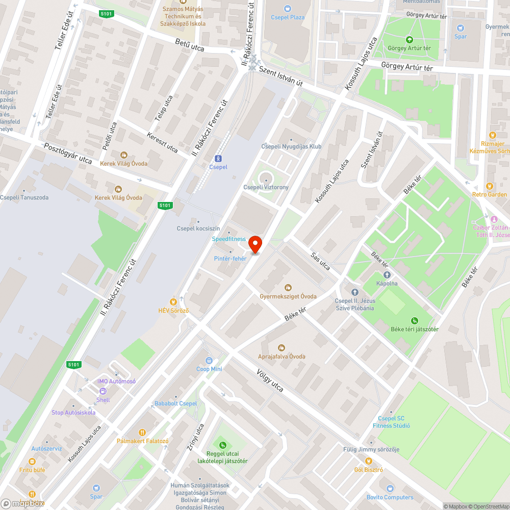 Megrongált utcanévtábla bejelentés helye