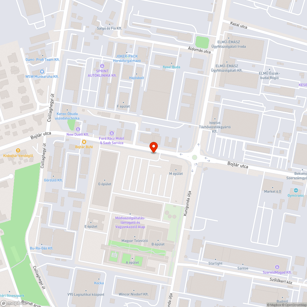 Kint felejtett táblák bejelentés helye