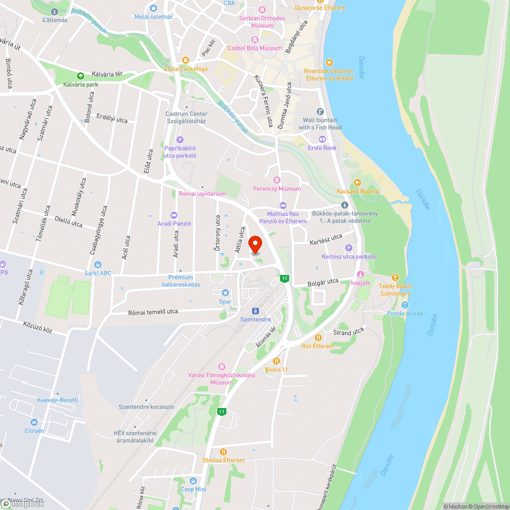 Beszakadt macskakő burkolat bejelentés helye