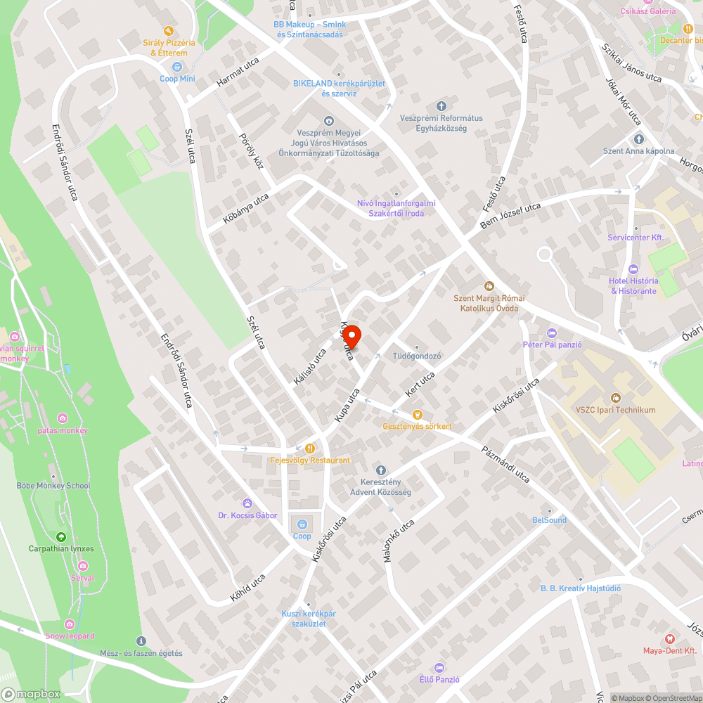 Balesetveszélyes csatornafedél bejelentés helye