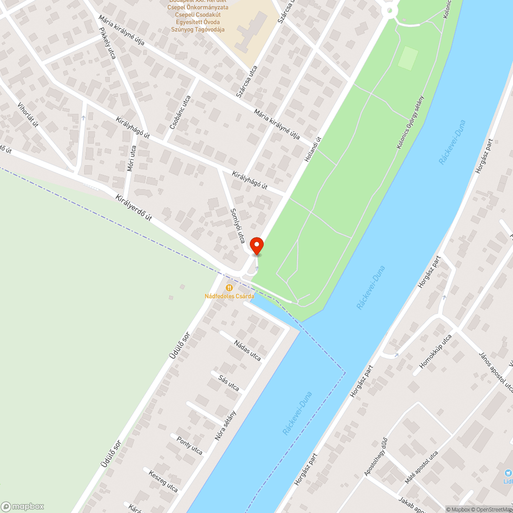 Hiányzó zebra, gyalogos átkelőhely bejelentés helye