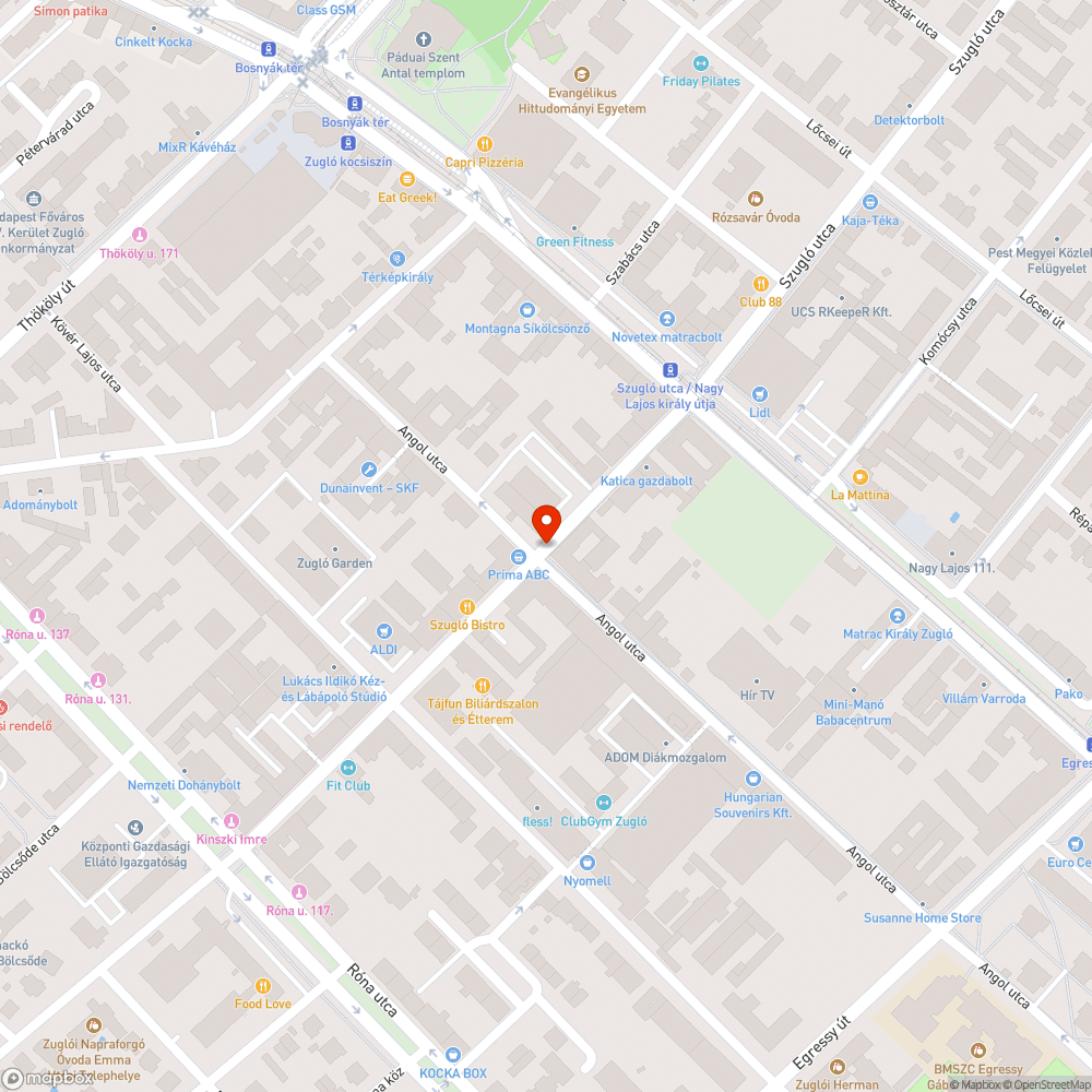 Hiányzó zebra bejelentés helye