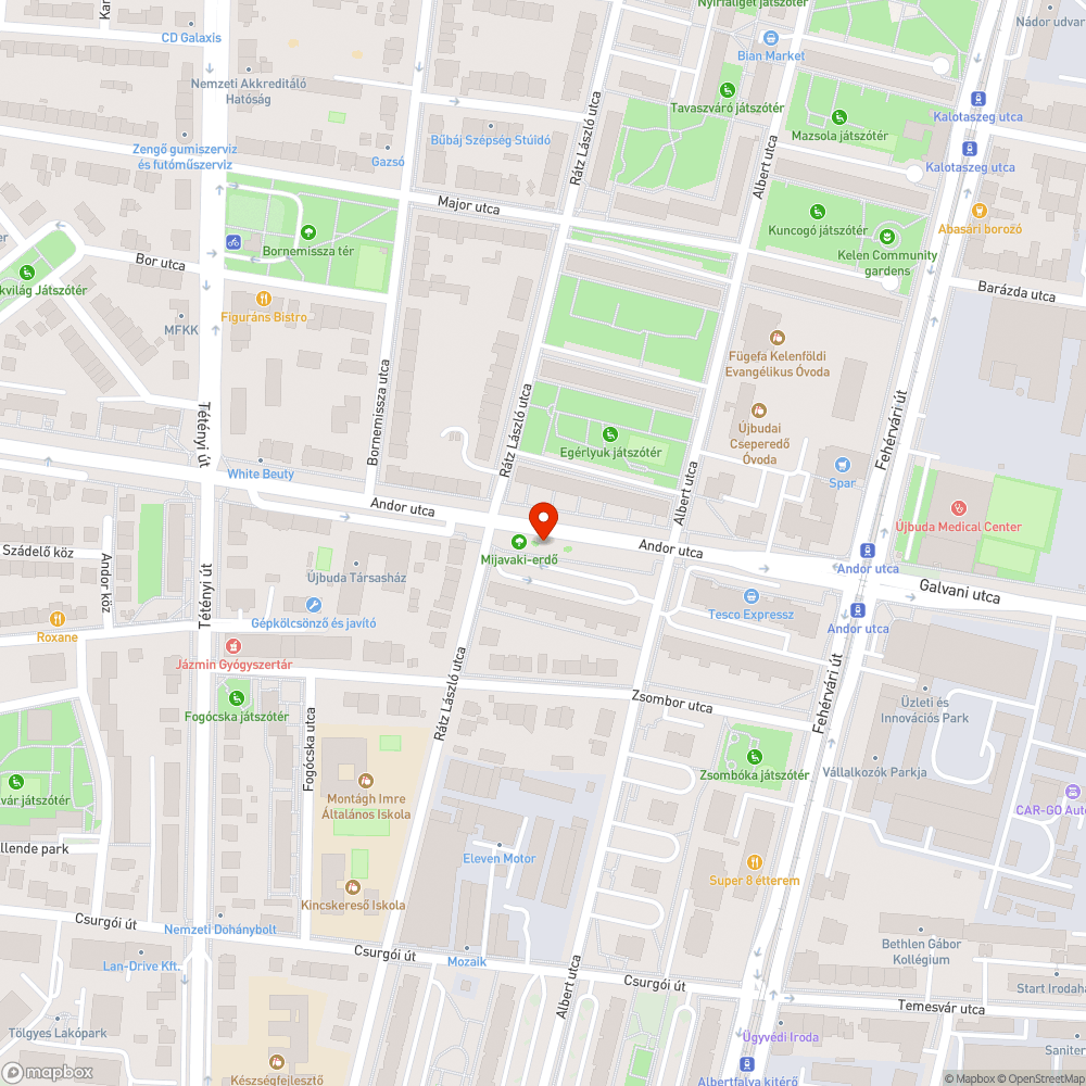 Lomtalanítás után visszamaradt szemét a parkban bejelentés helye