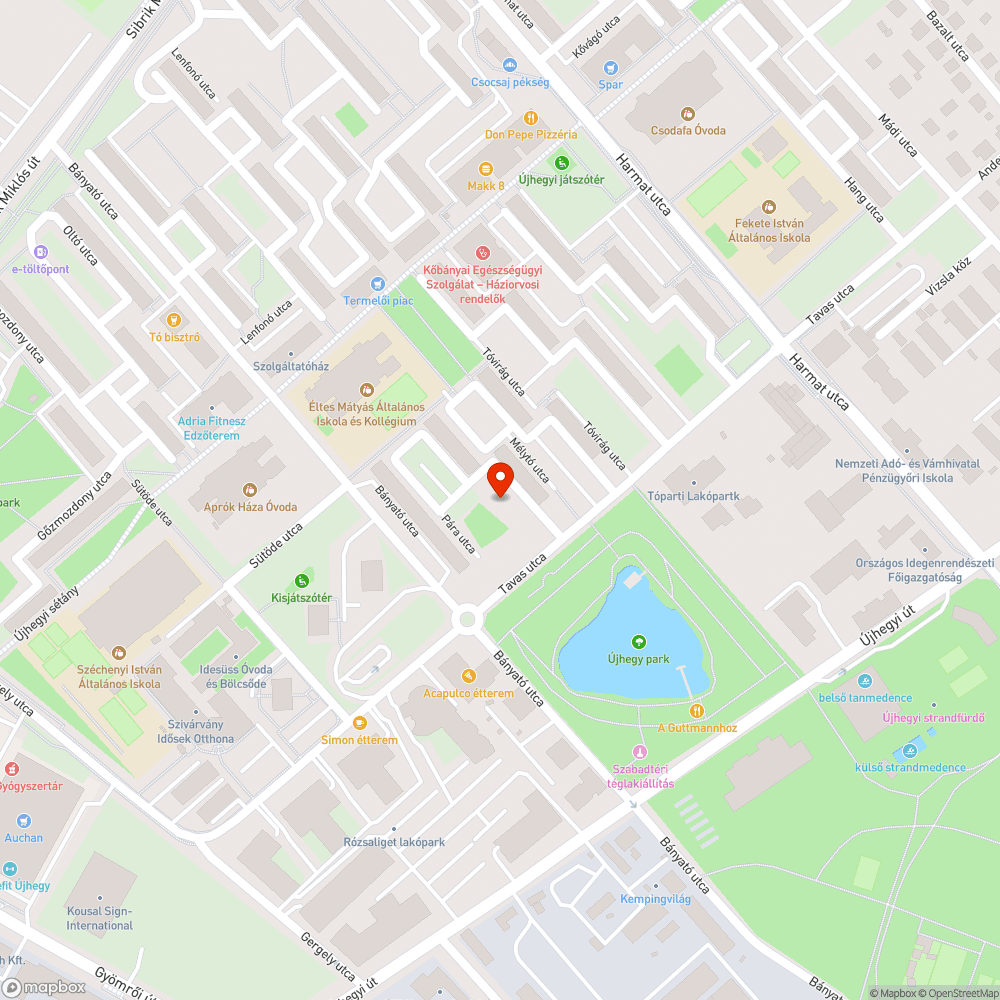 Faágak halomban bejelentés helye