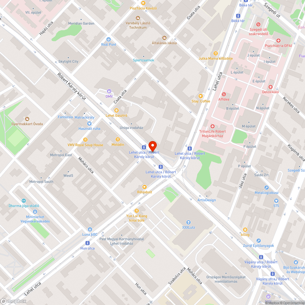 gaz bejelentés helye