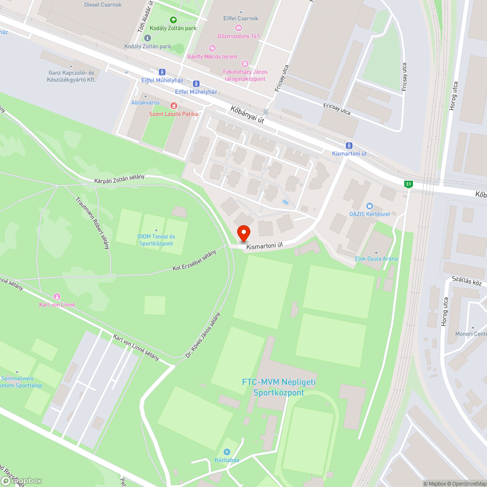 Folyamatos parkolás miatti nehéz közlekedés bejelentés helye