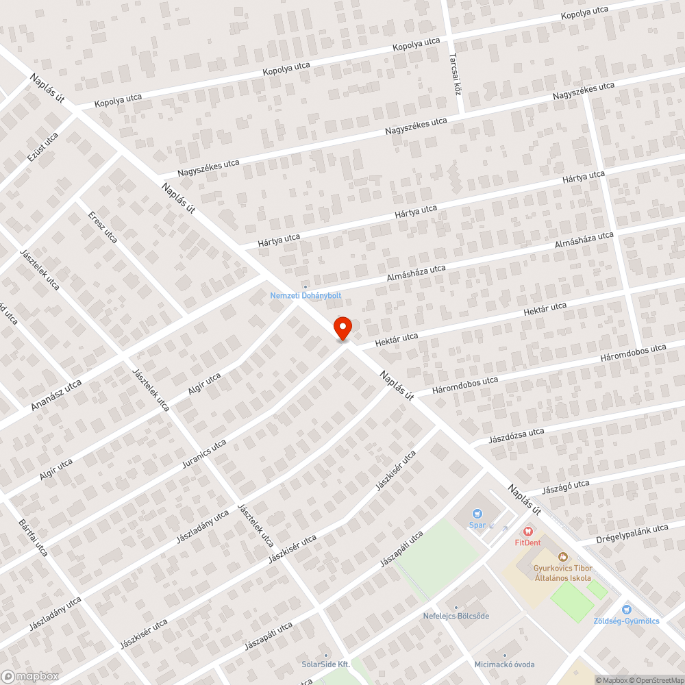 Balesetveszélyes járdaszakasz bejelentés helye