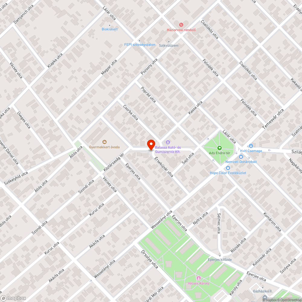 Szemét és ledöntött kerítés bejelentés helye