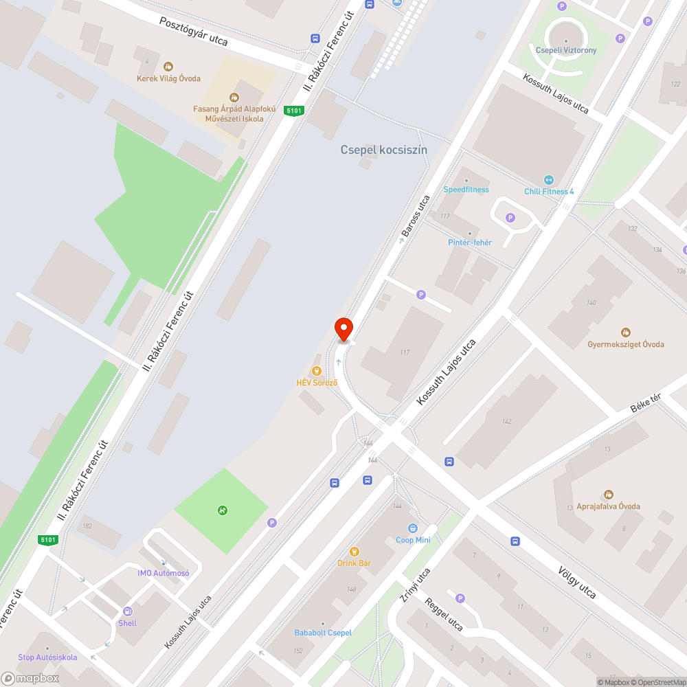 Homokkimosódás a H7-es HÉV csepeli végállomásáról bejelentés helye