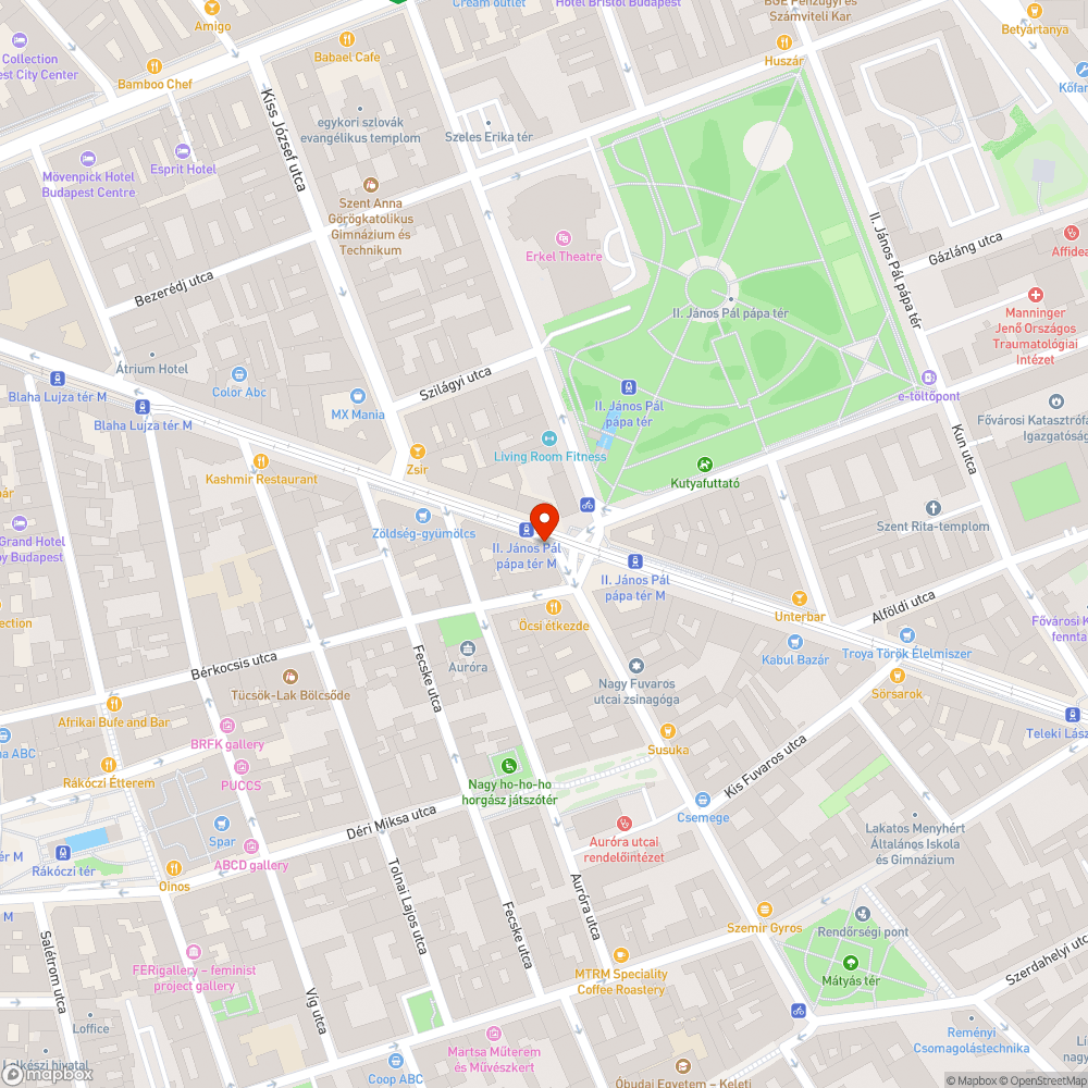 Hiányzó/kitört parkolást gátló oszlopok a járdánál bejelentés helye