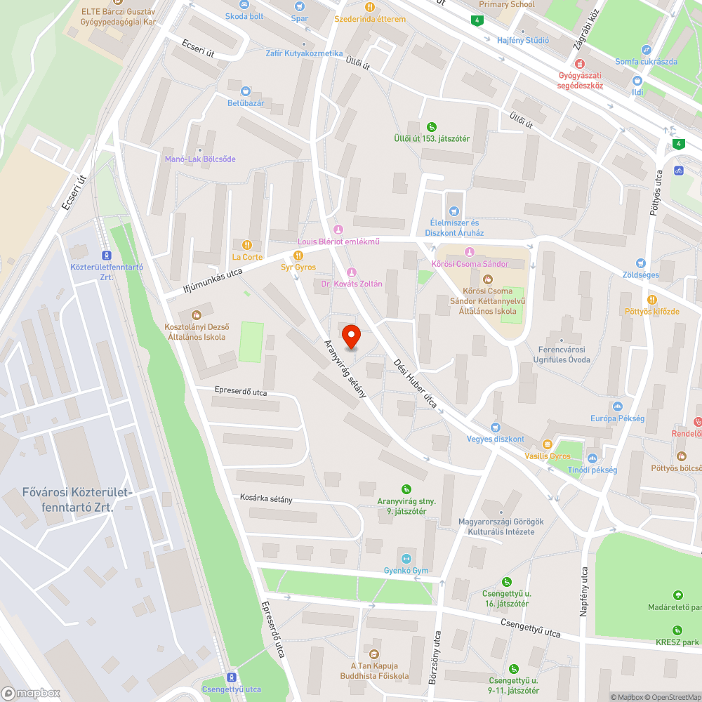 Szemetes játszótér bejelentés helye