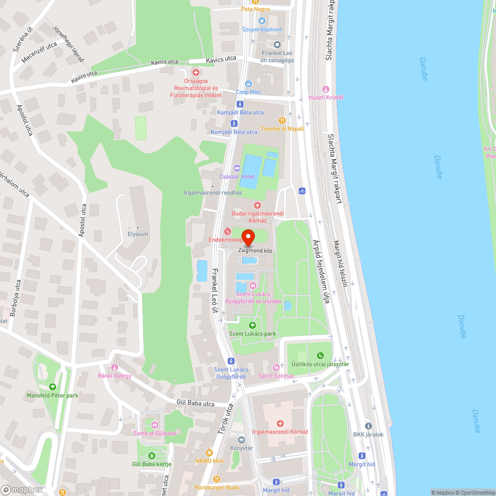 Lukács fürdői iszonyat bejelentés helye