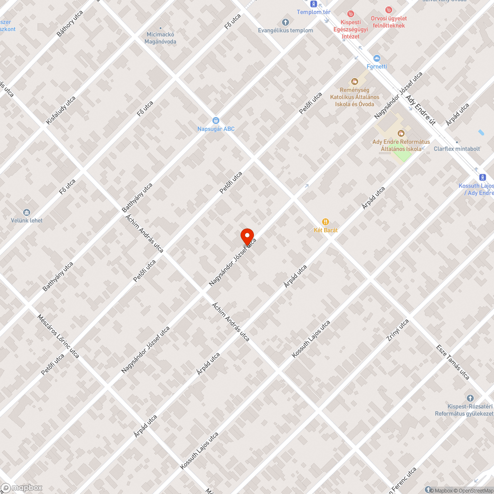 Èletveszèly bejelentés helye