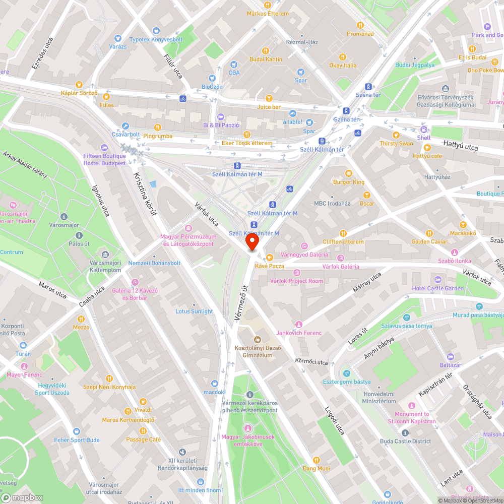 Szemét a BKV megállóban bejelentés helye