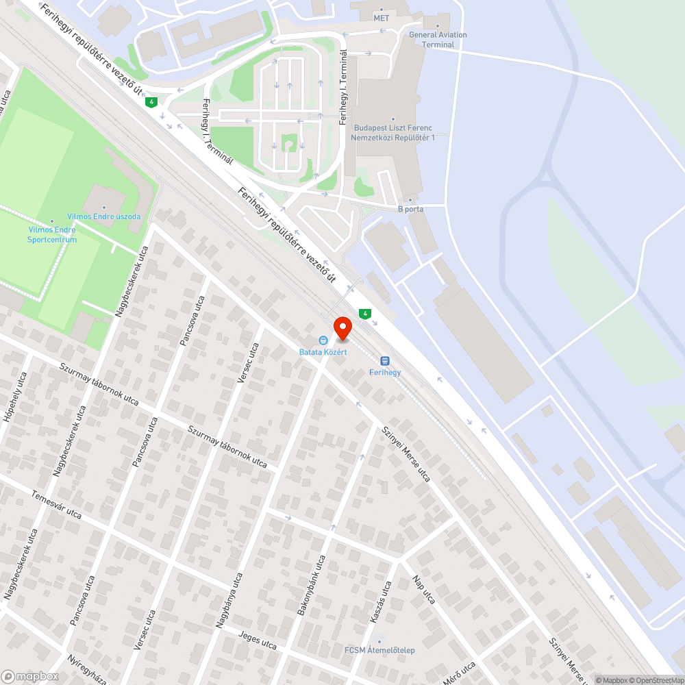 Működésképtelen lift bejelentés helye