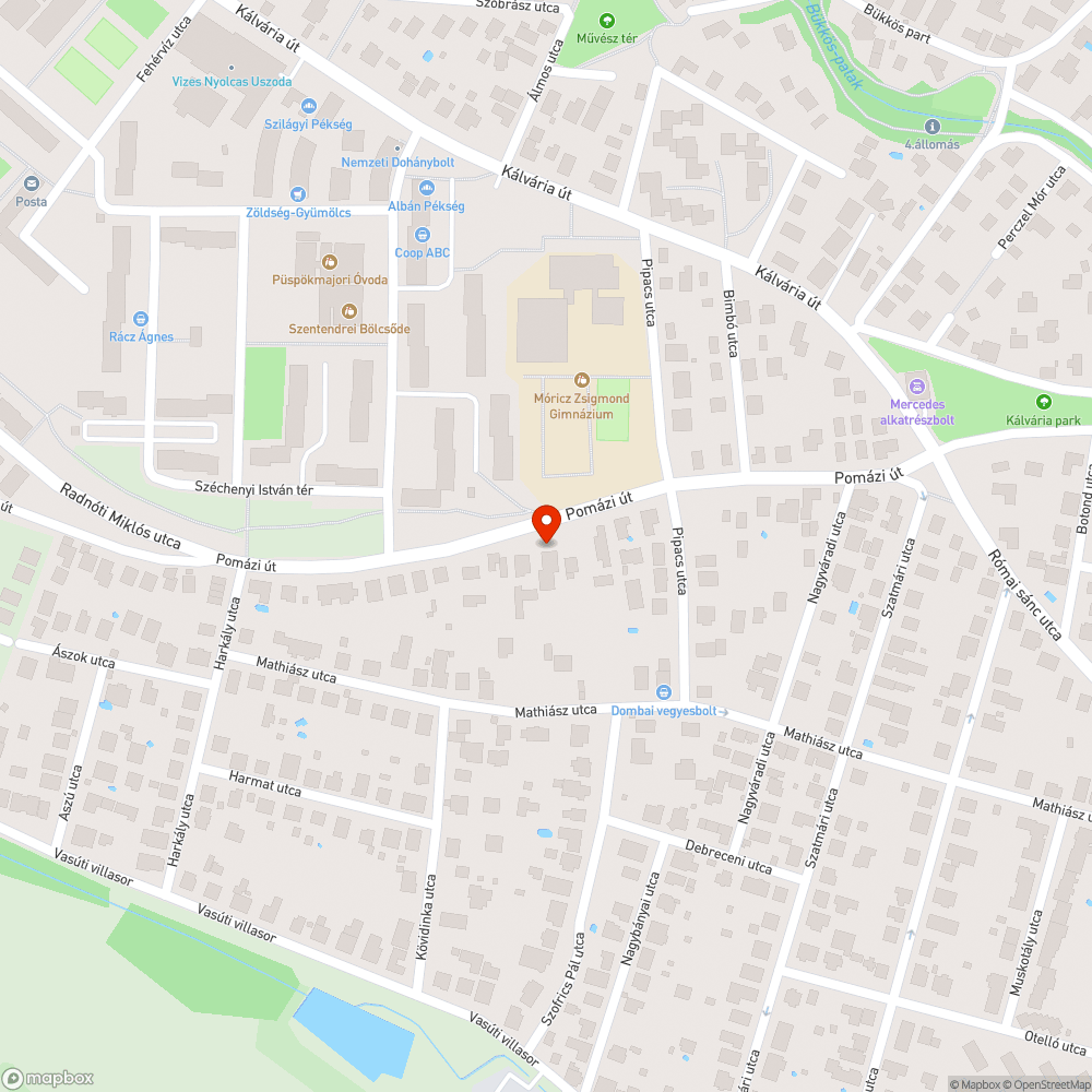 mély kátyúk bejelentés helye