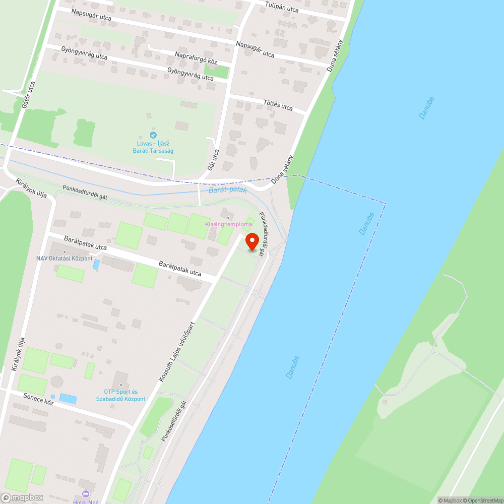 Kiégett izzó a Kossuth üdülőpart legvégén bejelentés helye