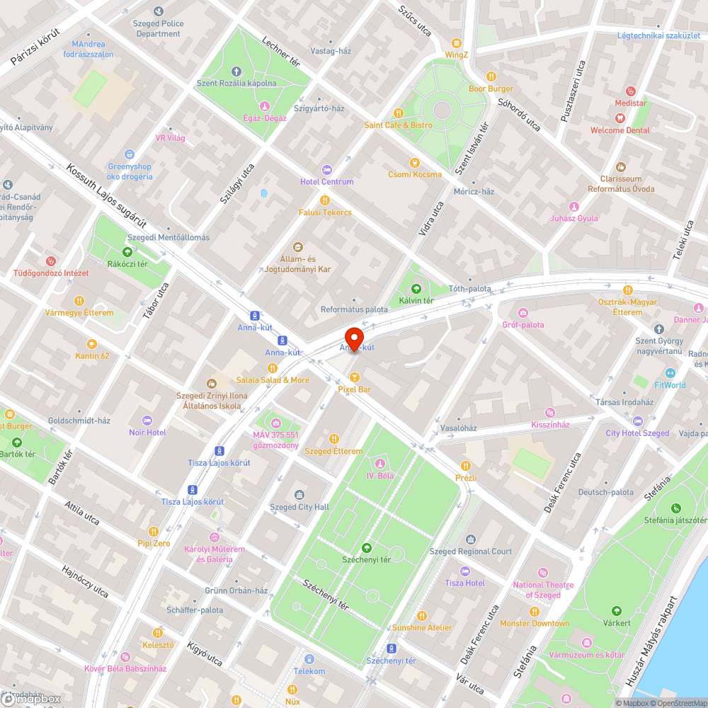 Hiányzó térkövek az Anna-kútnál bejelentés helye