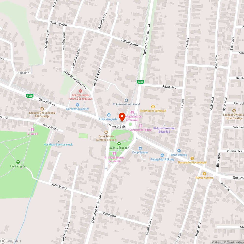 Besüllyedt aknafedél bejelentés helye