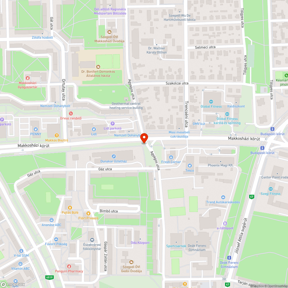 Lassan olvashatatlan táblázás bejelentés helye