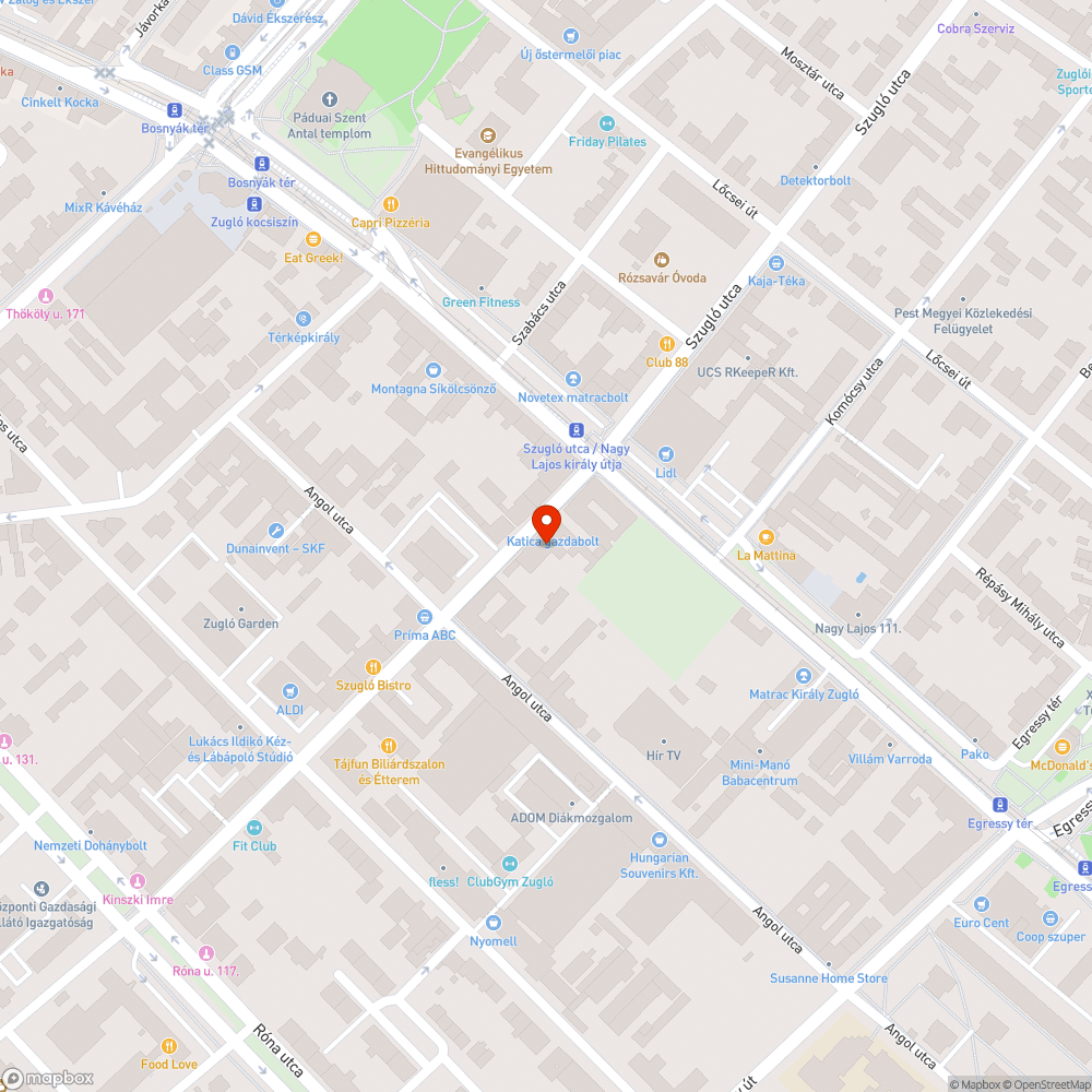 Karó a trolimegállóban bejelentés helye