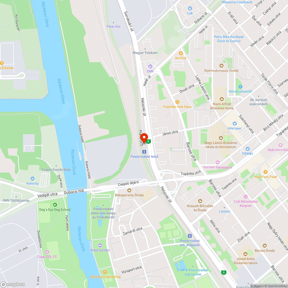 Burkolat bejelentés helye