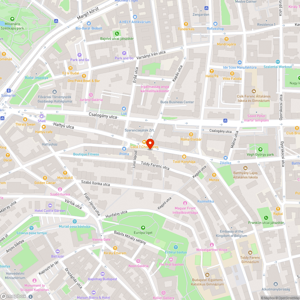 Tilosban való parkolás bejelentés helye