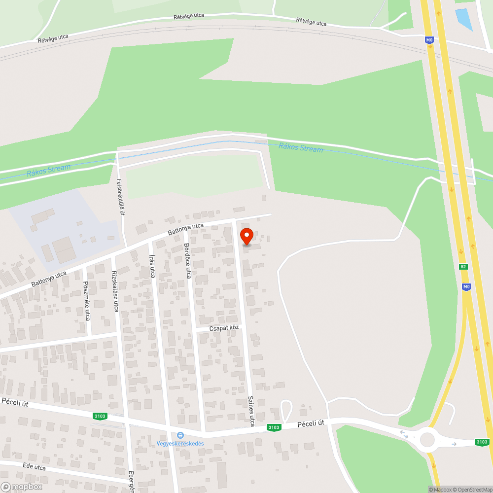 besüllyedt útburkolat bejelentés helye