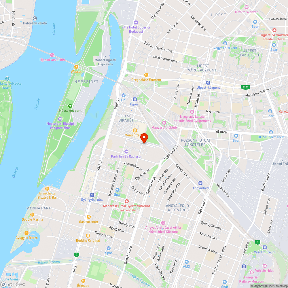 közterületi szemét halom bejelentés helye