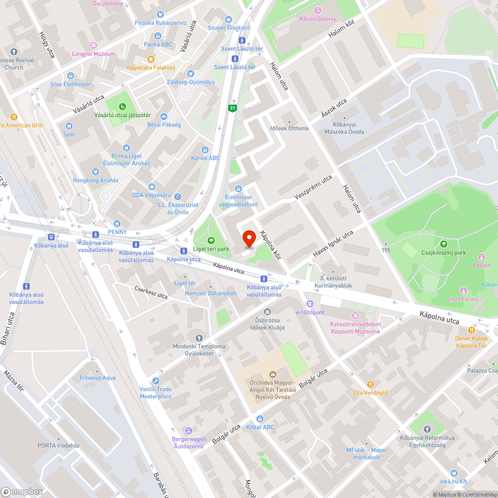 hiányzó szegély, kiparkolt fű bejelentés helye