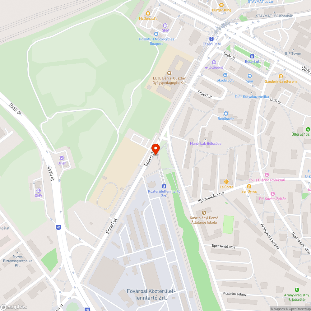 Rögzítetlen táblaoszlop bejelentés helye