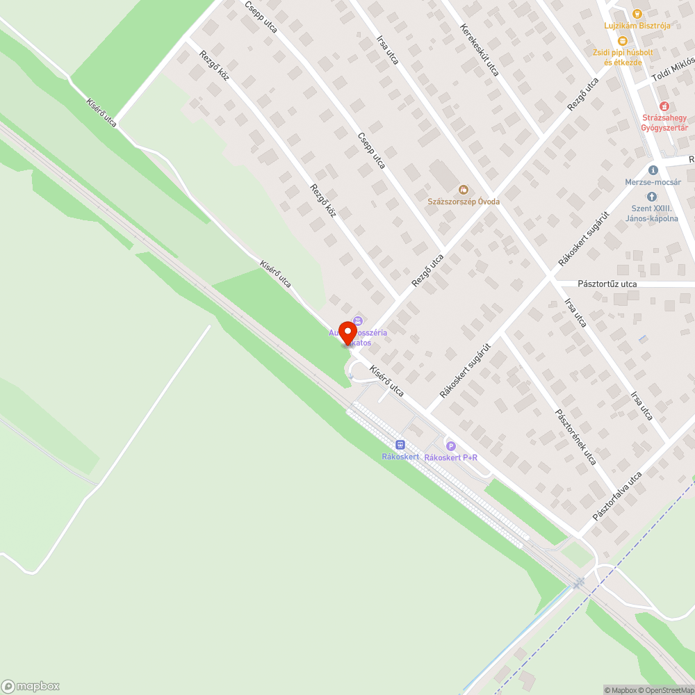 Elhagyott autó a P+R parkolóban bejelentés helye