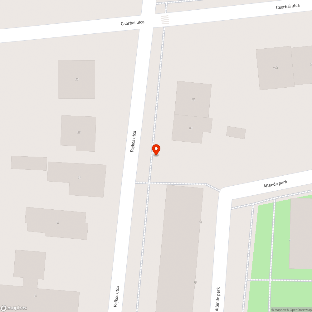 Elhagyatott nagy betontömb bejelentés helye